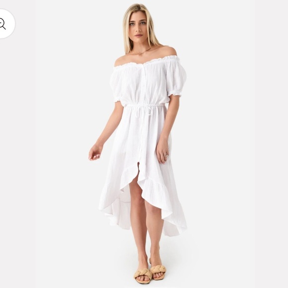 New!! STARK X Cann Dress in white size Medium - Picture 1 of 15